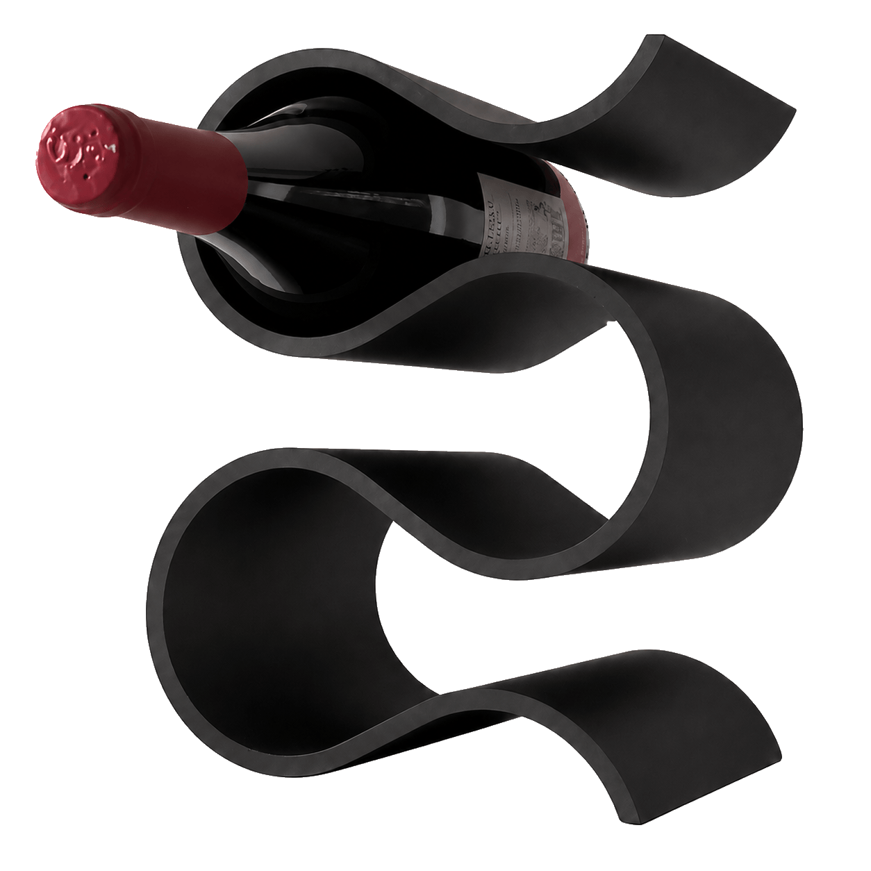 Ribbon wine holder