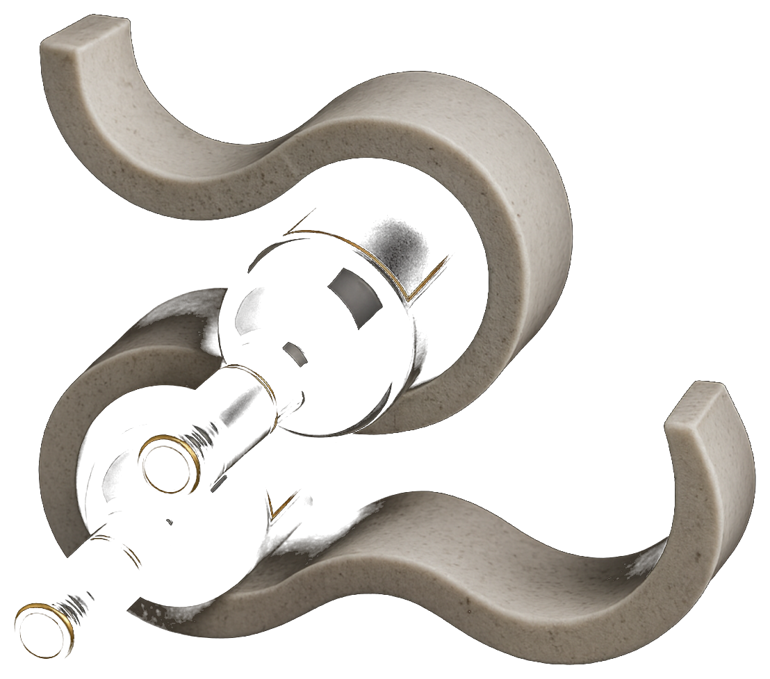 Wave wine holder